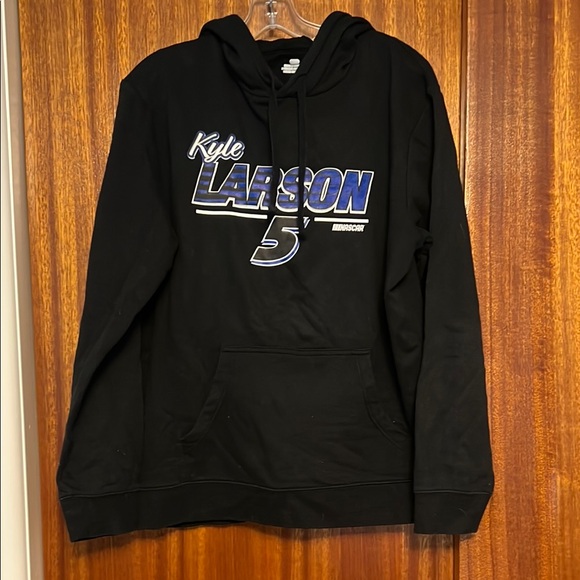 Fanatics Other - NASCAR Kyle Larson Men's Black Hoodie, no stains or tears, smoke free home